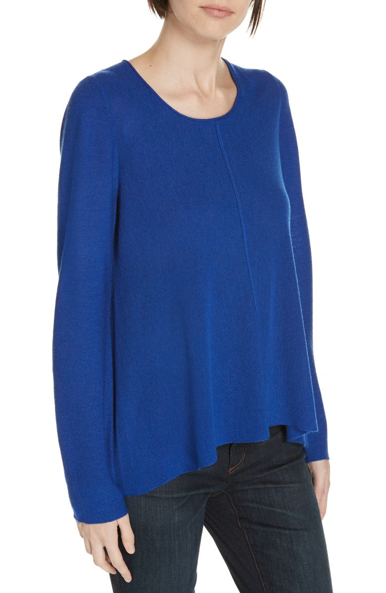 Eileen Fisher Merino Wool Pullover, Main, color, 