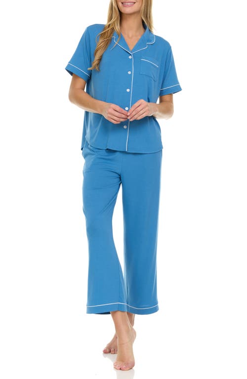 Flora By Flora Nikrooz Annie Matching Pajama Set In Azure