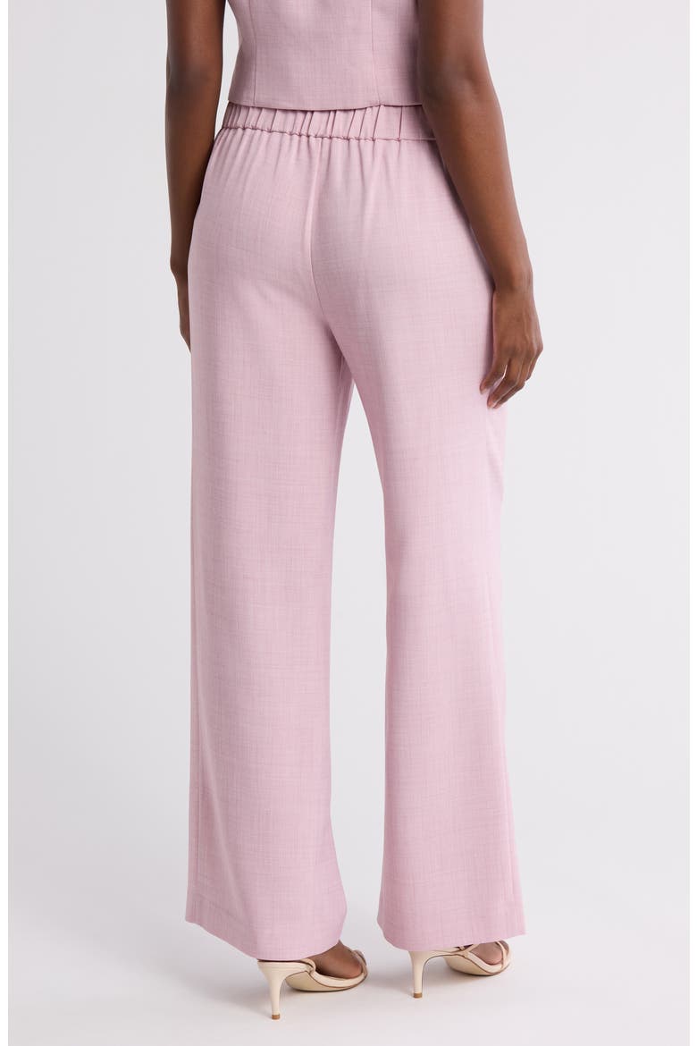 Pull-On Wide Leg Pants, Alternate, color, PINK