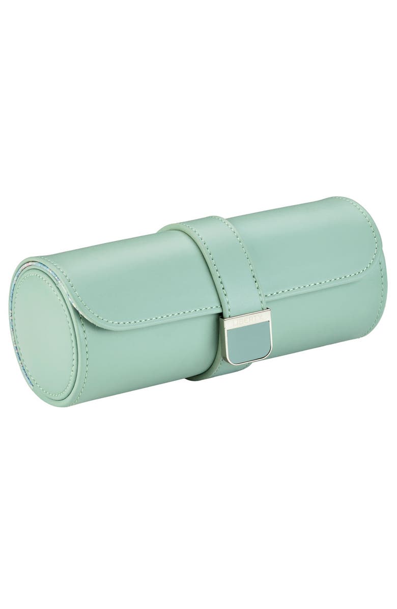 WOLF X LIBERTY Triple Watch Roll, Alternate, color, Sage