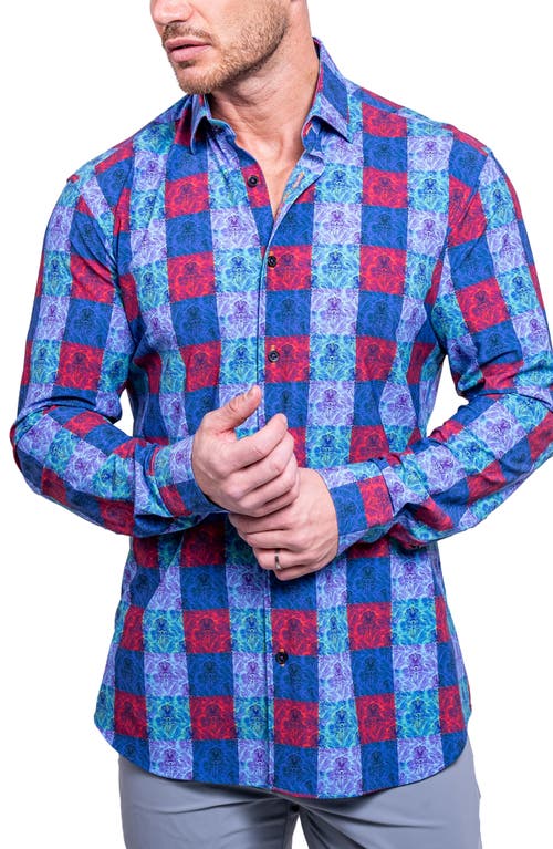 Maceoo Fibonacci Resistance Contemporary Fit Button-up Shirt