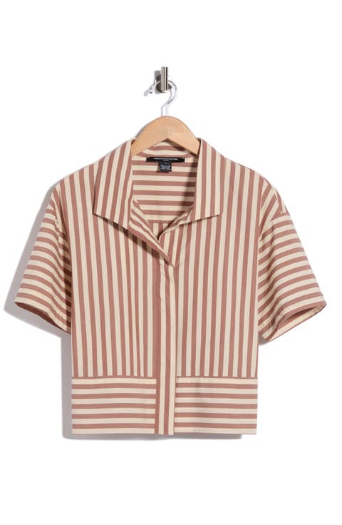 Striped Short Sleeve Shirt