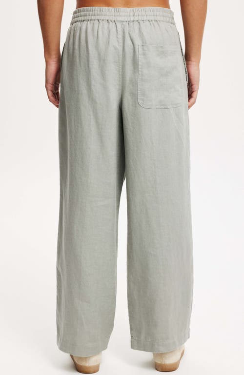 COTTON ON SUPER BAGGY LINEN PANT 