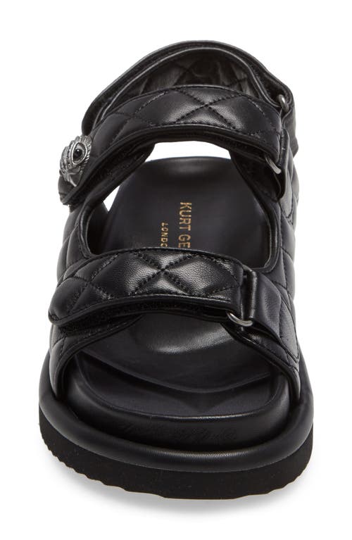 Kurt Geiger Orson Sandals In Black
