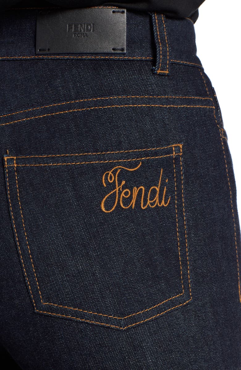 Fendi Skinny Jeans, Alternate, color, 