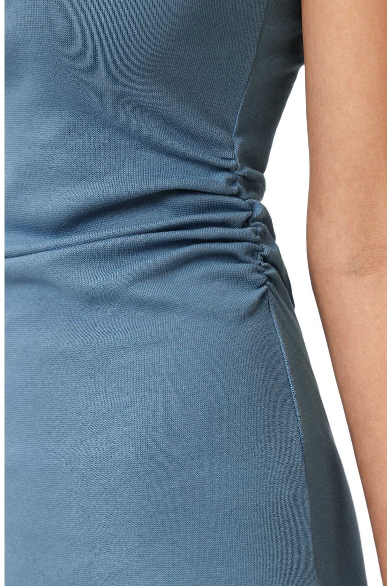Katarina Ruched Side Maxi Dress, Alternate, color, CAPTAIN BLUE