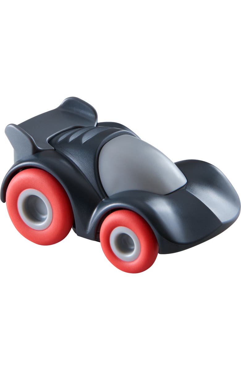 HABA Kullerbu Black Speedster Race Car with Momentum Motor, Main, color, Black