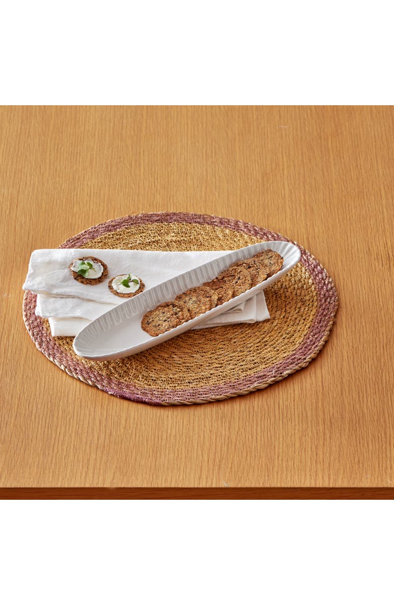 tag Vista Oval Antipasti Dish Grey Serveware Bowl for Entertaining, Alternate, color,