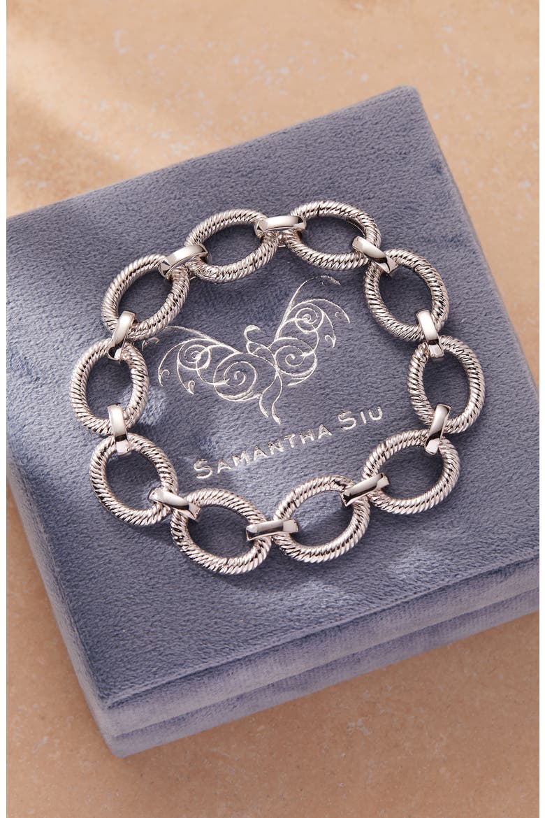 Rising Phoenix Bracelet, Alternate, color, Silver