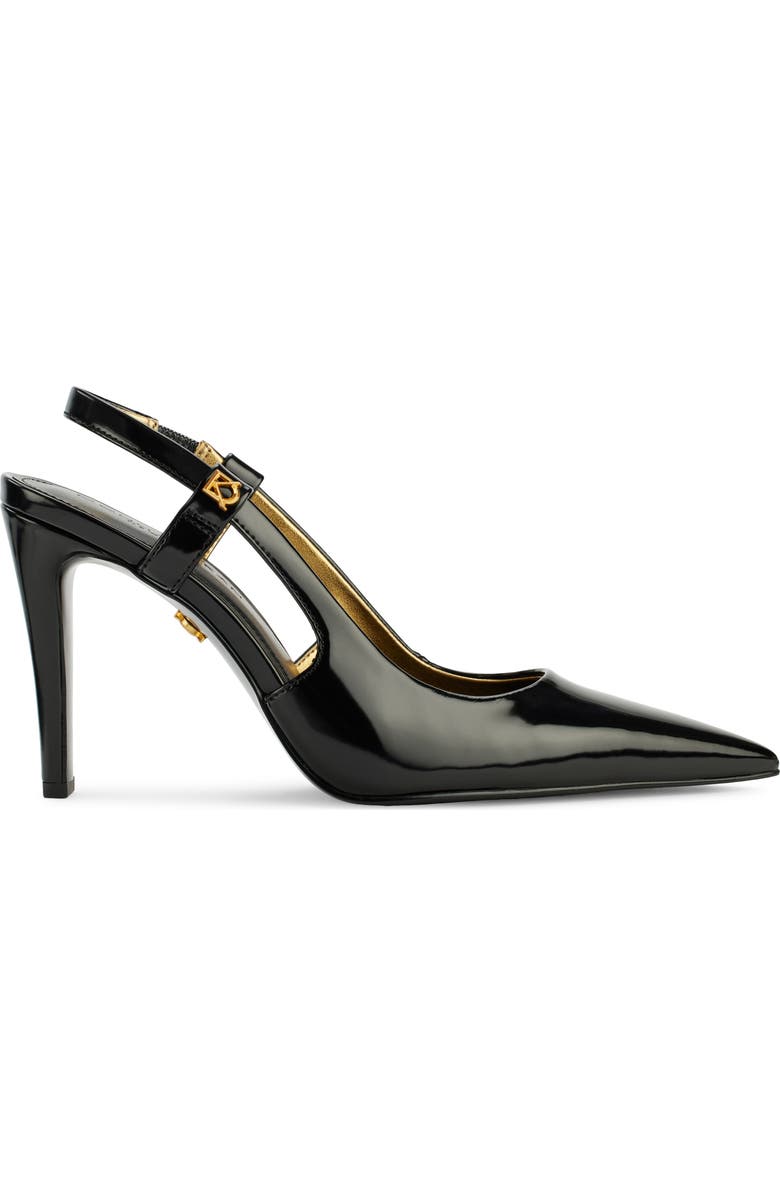 Donna Karan New York Donna Pointed Toe Slingback Pump, Alternate, color, Black