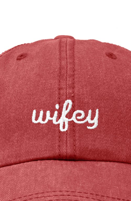 DALIX DALIX WIFEY EMBROIDERED EVERYDAY CAP 