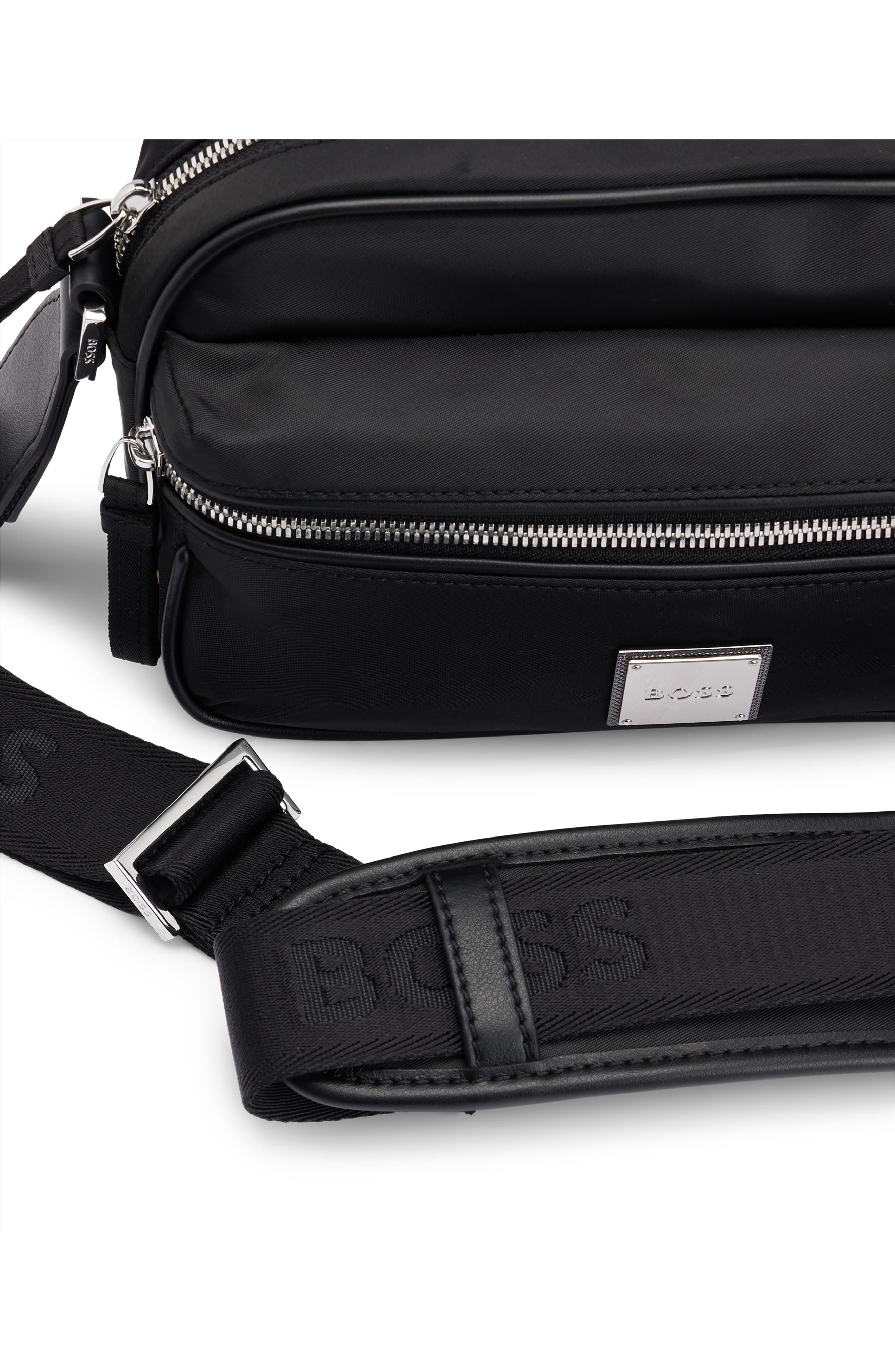 BOSS Lennon East/West Recycled Polyester Sling Bag, Alternate, color, 