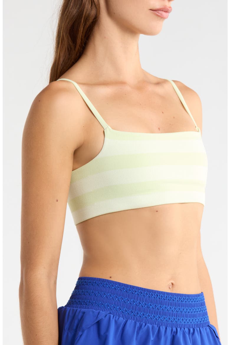 FP Movement Remember My Name Stripe Bra, Alternate, color, WHIPPED LIME COMBO