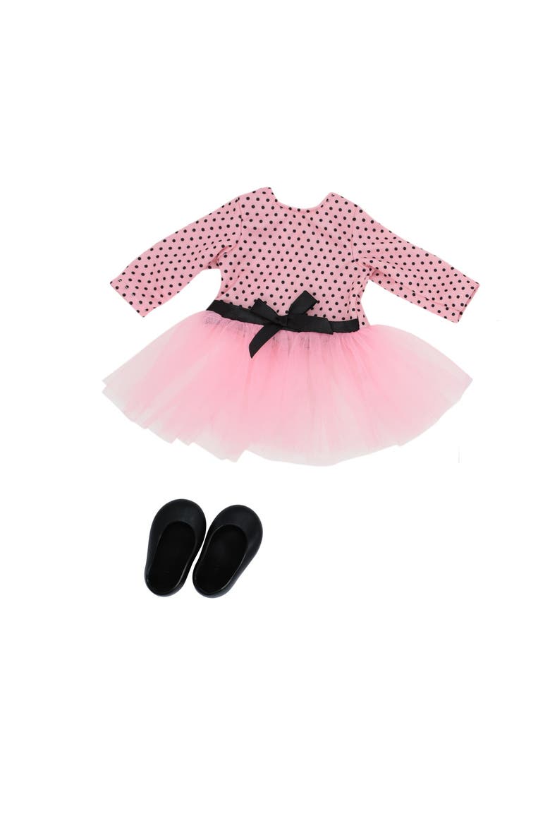18" Doll Outfit Pink Tutu 5 Piece Outfit Set 3+, Alternate, color, Pink