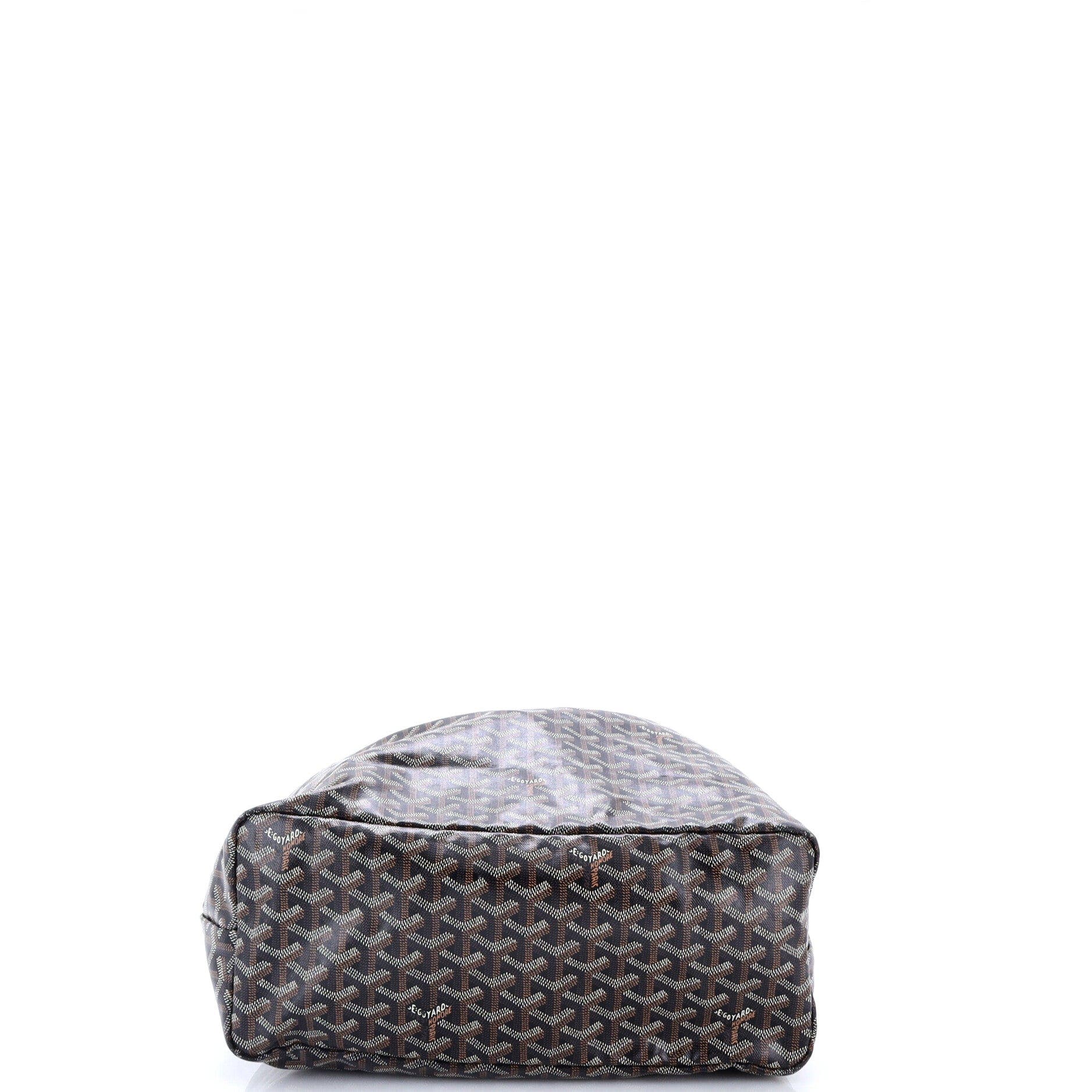 Saint Louis Tote Coated Canvas PM, Alternate, color, Black