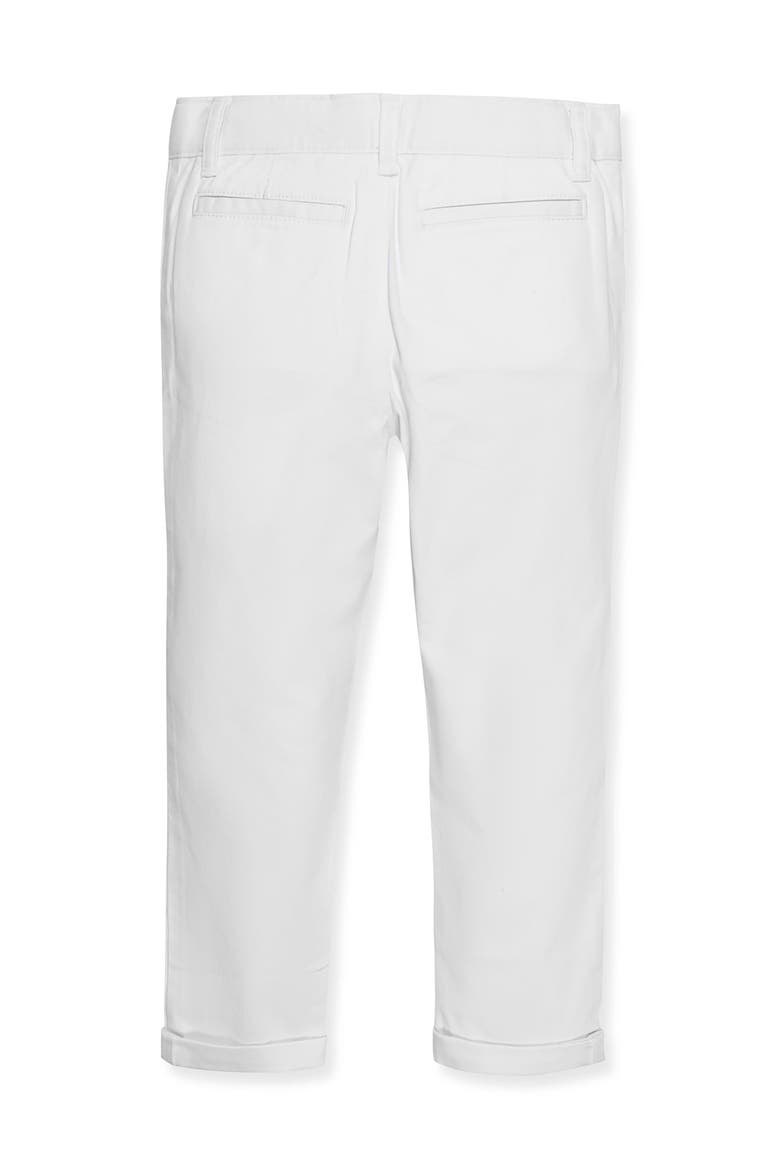 Organic Skinny Stretch Twill Chino Pant, Alternate, color, White