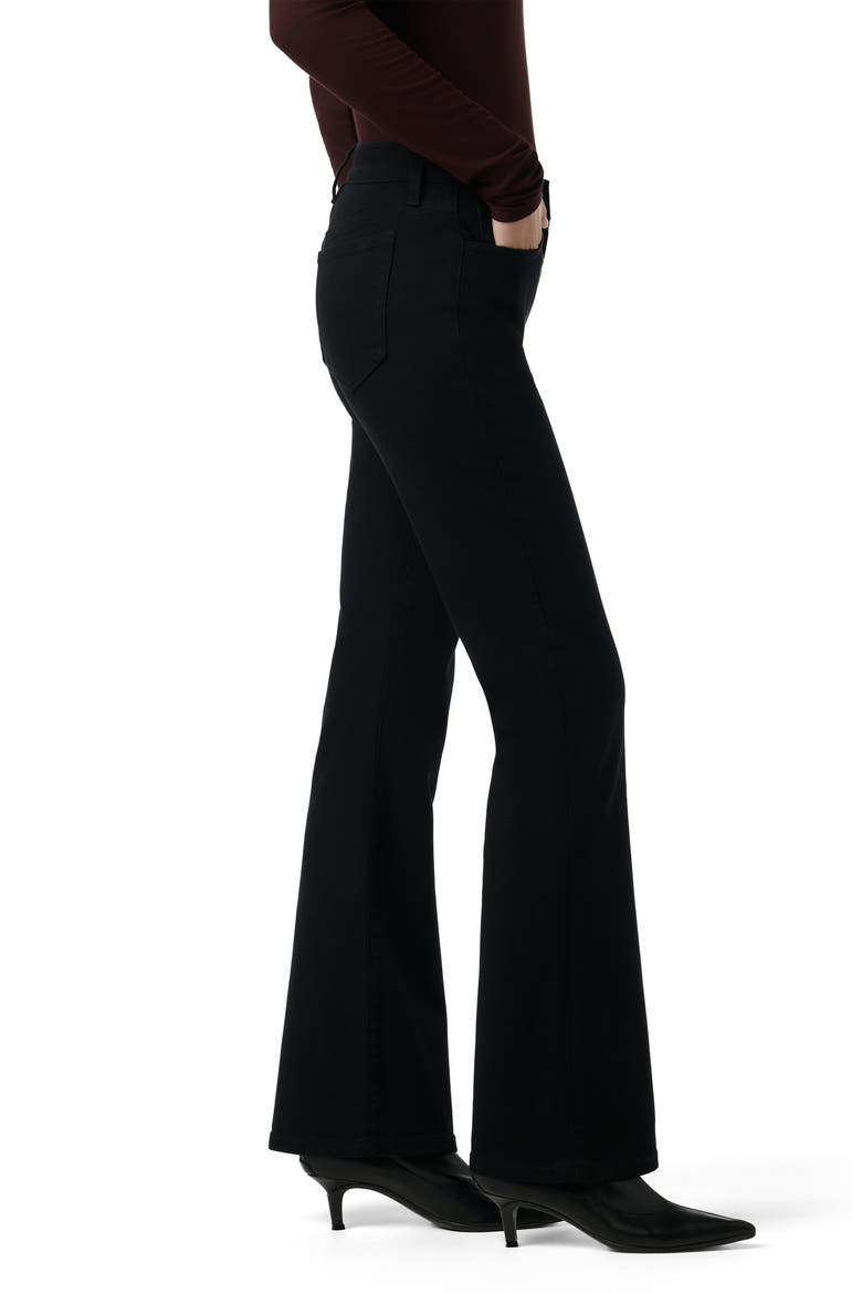 Mid Rise Bootcut Jeans, Alternate, color, BLACK RINSE