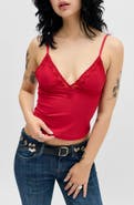 BDG Urban Outfitters Adore Lace Trim Crop Camisole