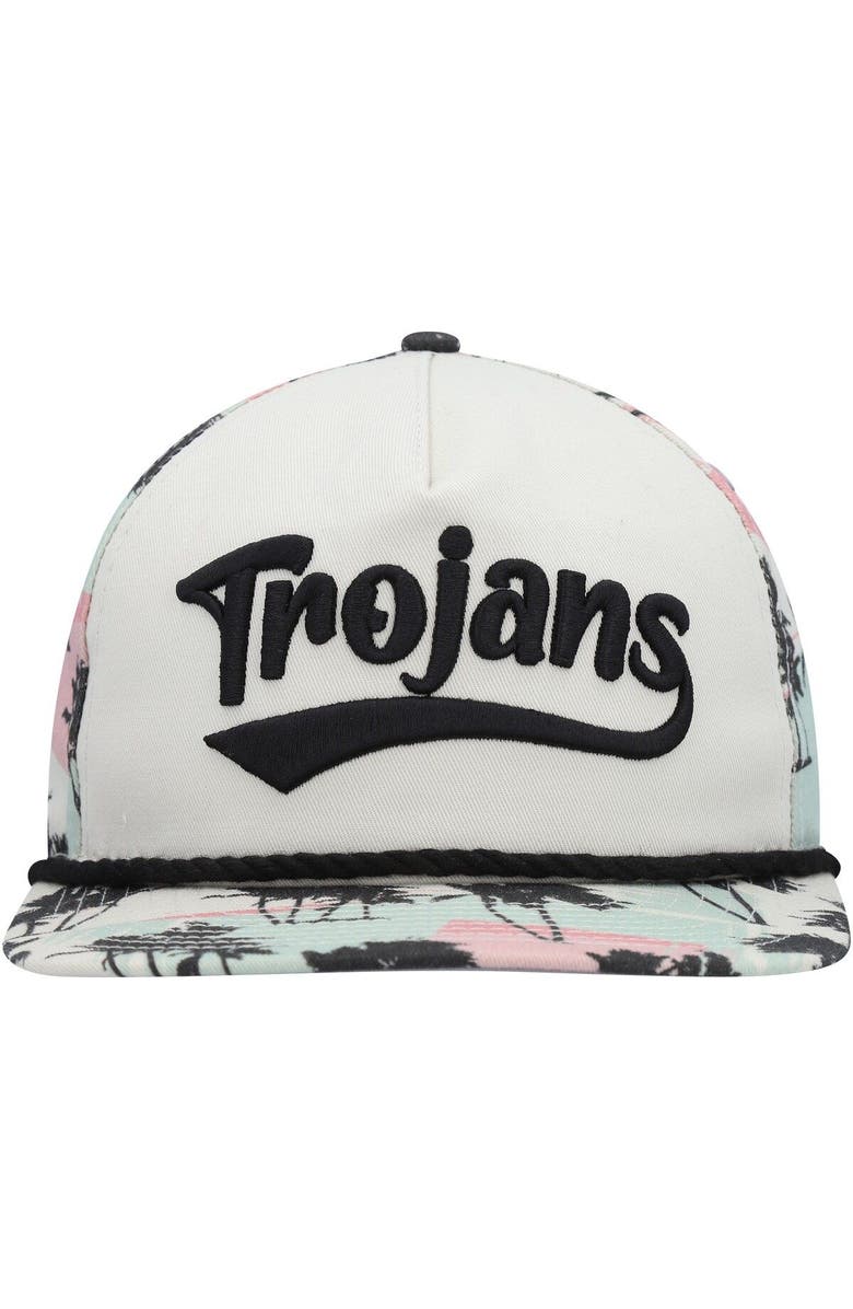New Era Men's New Era Cream USC Trojans High Tide Golfer Snapback Hat, Alternate, color, Cream