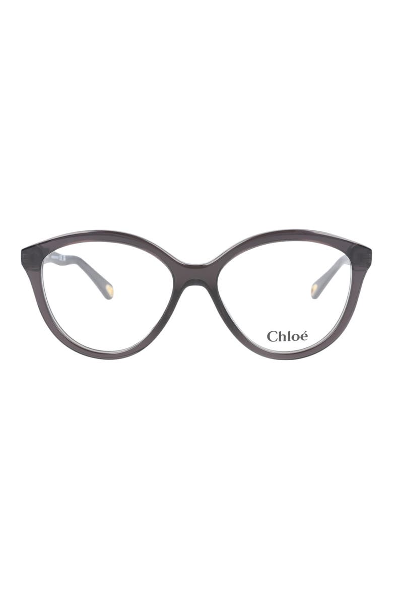 54mm Cat Eye Optical Glasses, Main, color, GREY GREY TRANSPARENT
