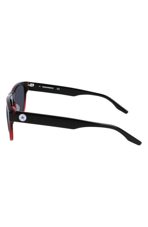 CONVERSE CONVERSE ALL STAR® 57MM RECTANGLE SUNGLASSES