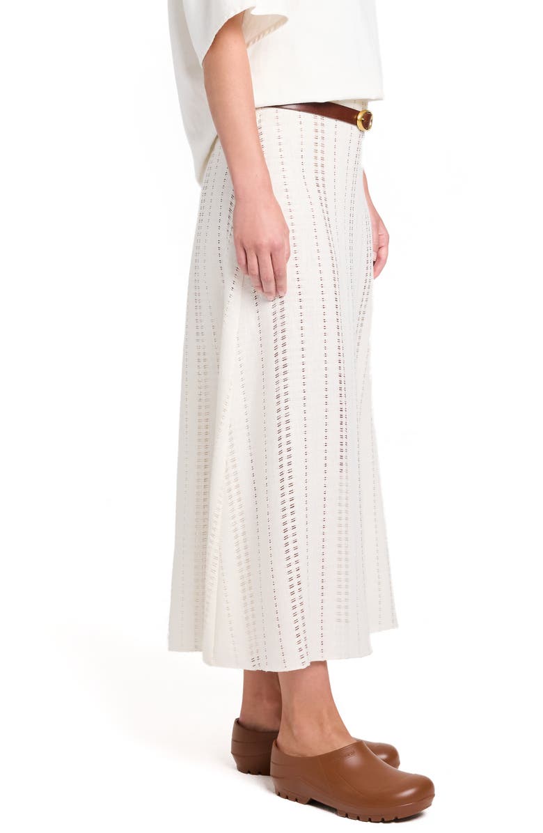 TWP The A-Line Unlined Skirt, Alternate, color, Ivory