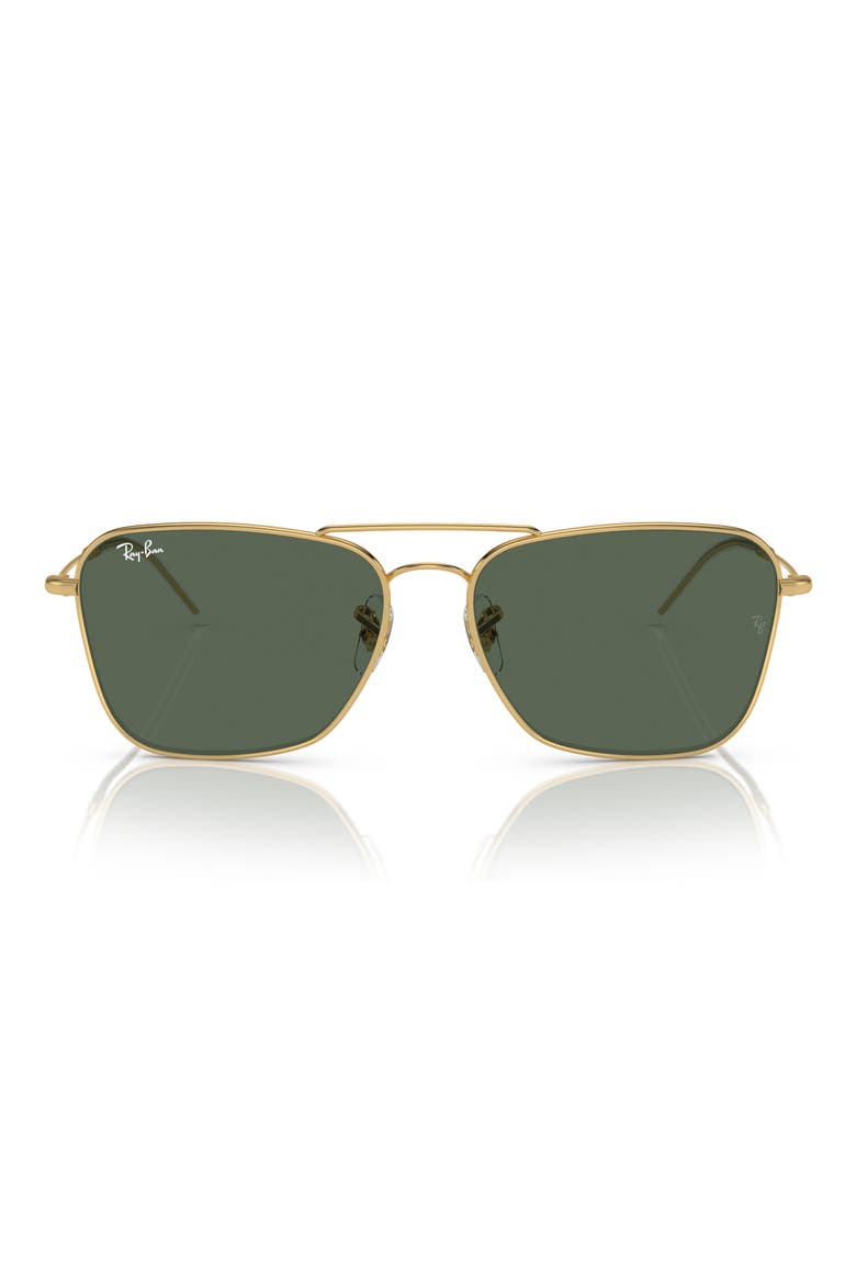 Ray-Ban Caravan Reverse サングラス Caravan Reverse 61mm Square Sunglasses (Men) | Nordstrom