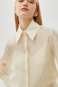 Exquise Bernard Embroidered Cotton Shirt