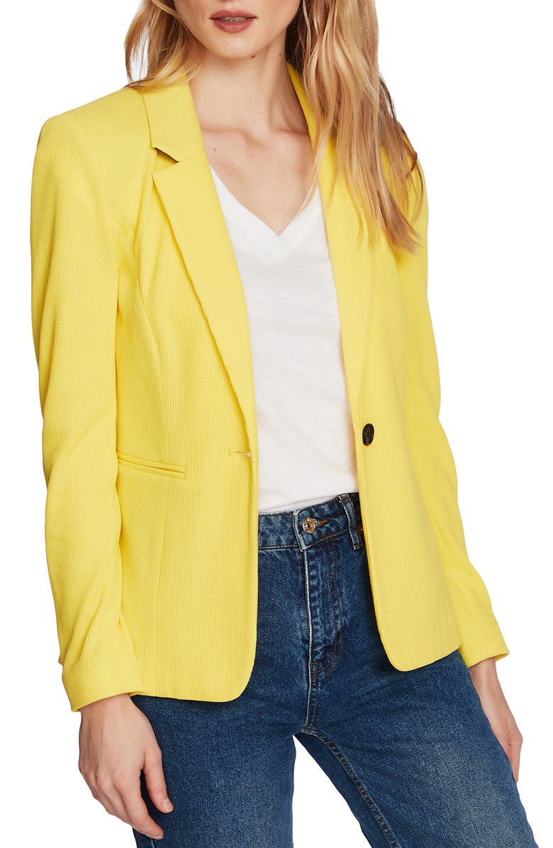 Court & Rowe 1.STATE Stretch Waffle Knit Blazer, Alternate, color, 