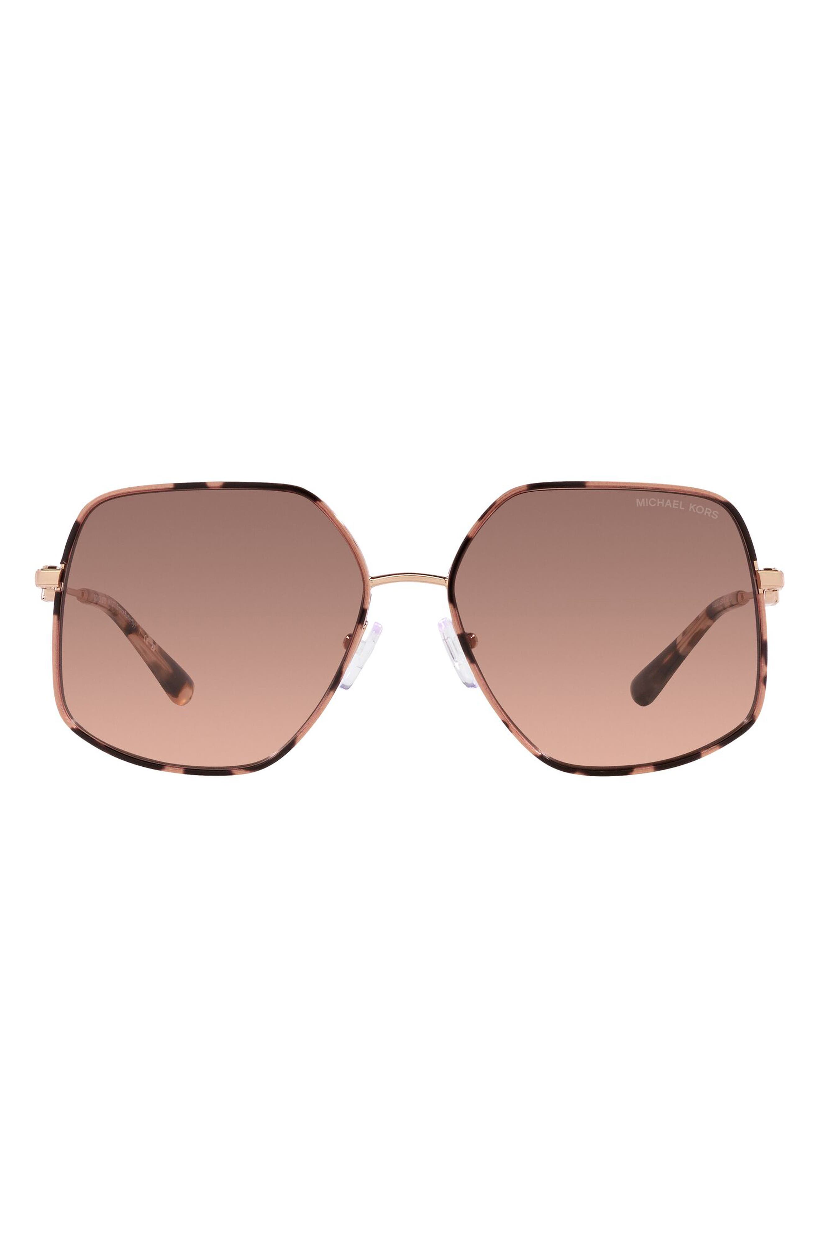 Empire 59mm Gradient Butterfly Sunglasses
