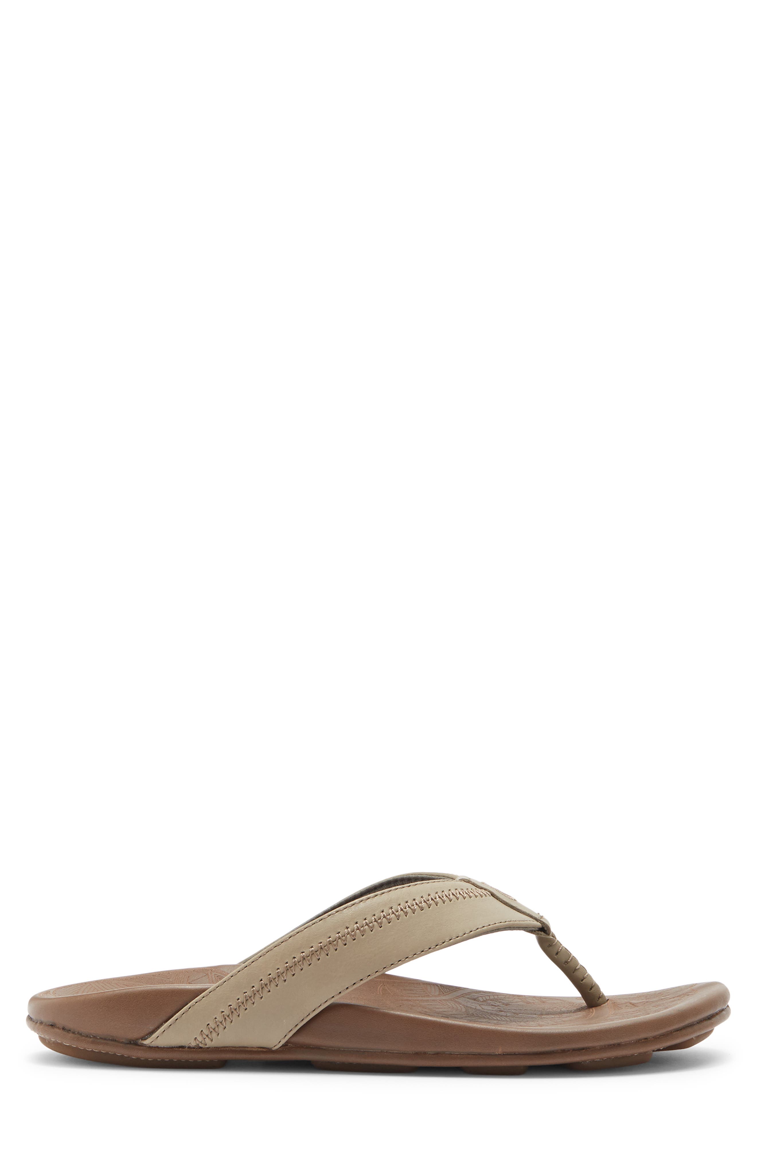 Hiapo Flip Flop, Alternate, color, CLAY / MUSTANG