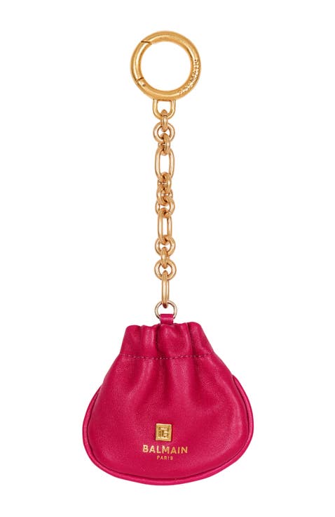 Pulse leather key ring