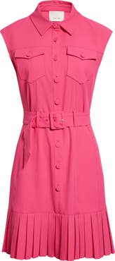 Cinq à Sept Doreen Belted Shirtdress