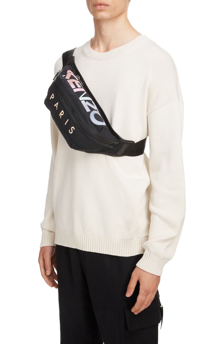 KENZO Sport Belt Bag, Alternate, color,