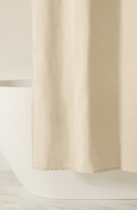 Woven Shower Curtain