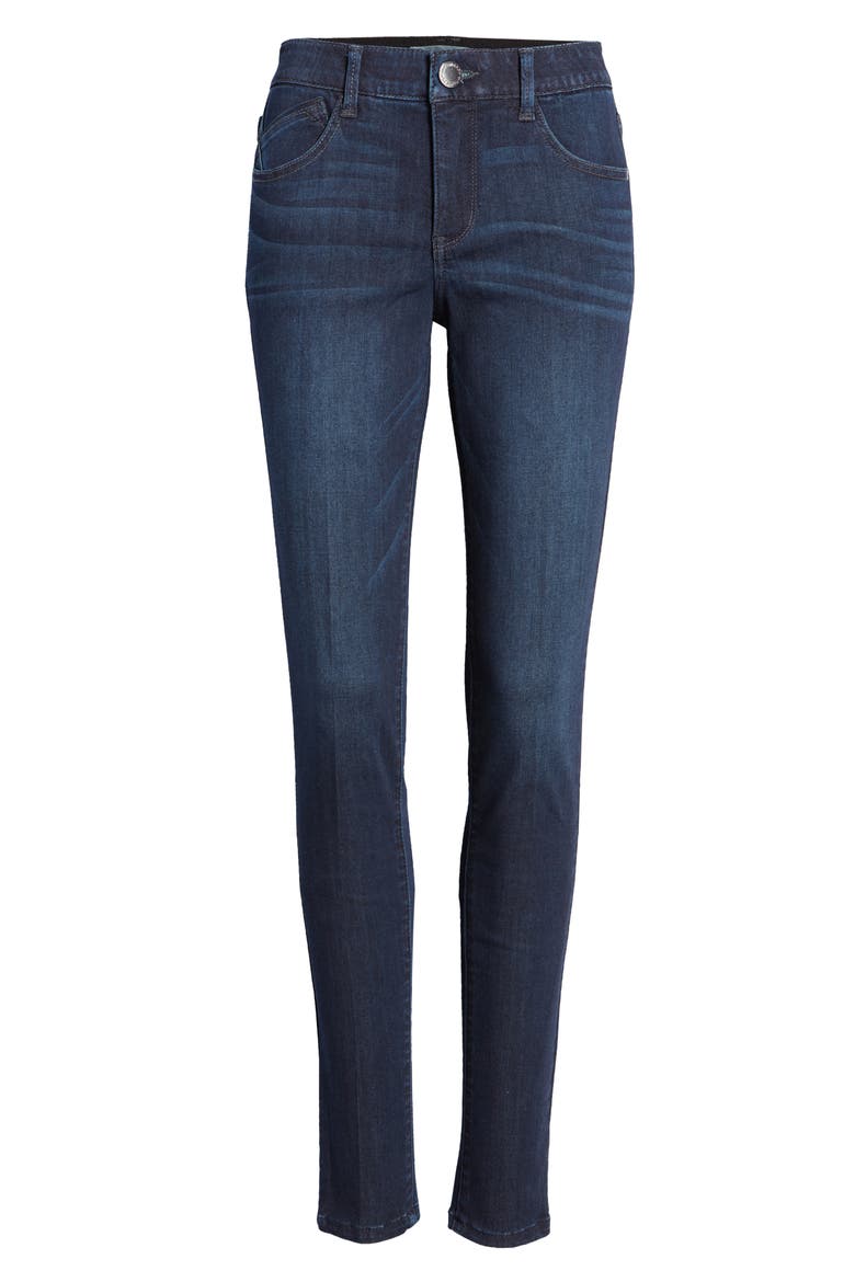 Sophie 'Ab'Solution Skinny Ankle Jeans, Alternate, color, DKNV