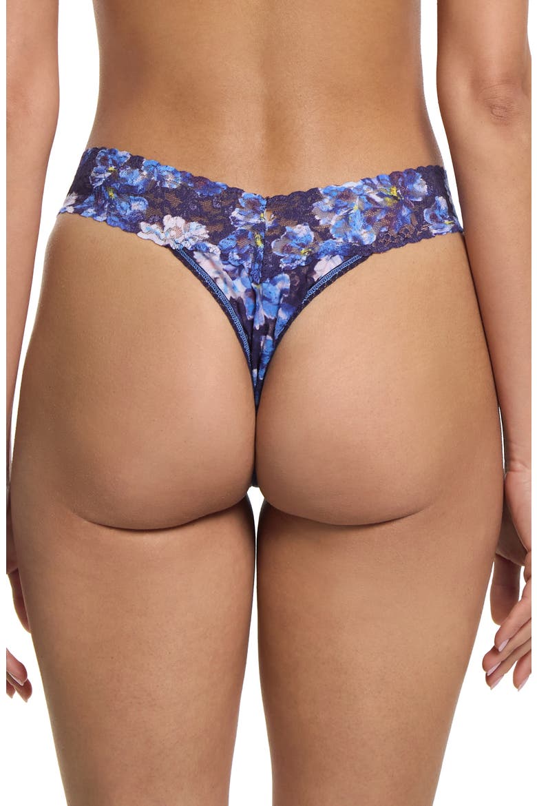 Print Original Rise Thong, Alternate, color, NIGHTFALL PURPLE