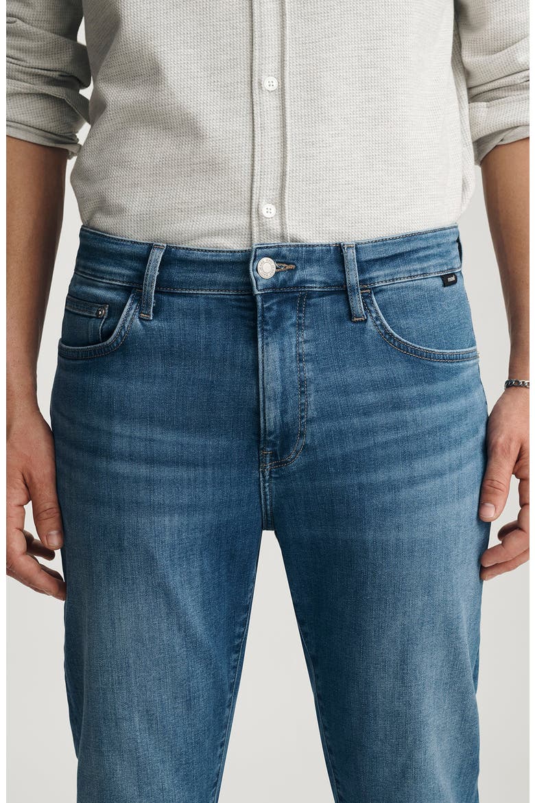 Zach Straight Leg Jeans, Alternate, color, MID BRUSHED FEATHER