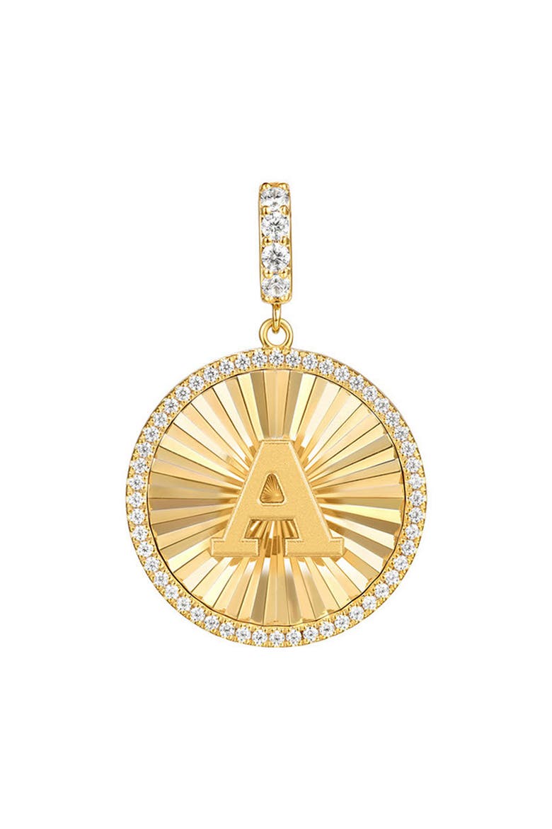 Bujukan Diamond Initial Charm, Main, color, GOLD - A