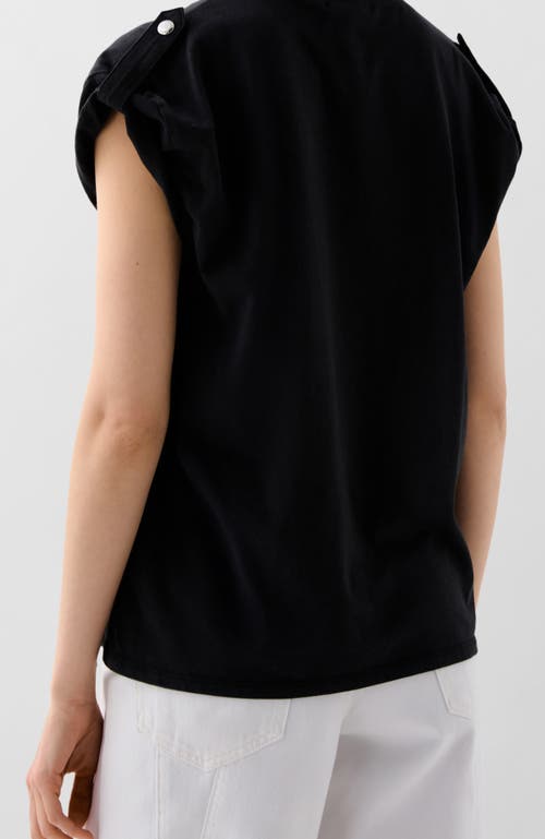 Scalpers Rock On Tee In Black