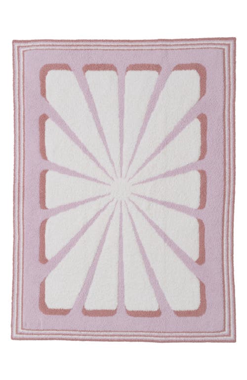 Barefoot Dreams Floral Sunburst Cozychic® Stroller Blanket In Petal Multi