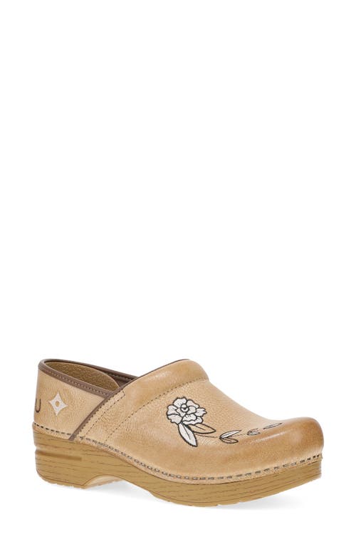Dansko X Jenni Earle Platform Clog In Brown