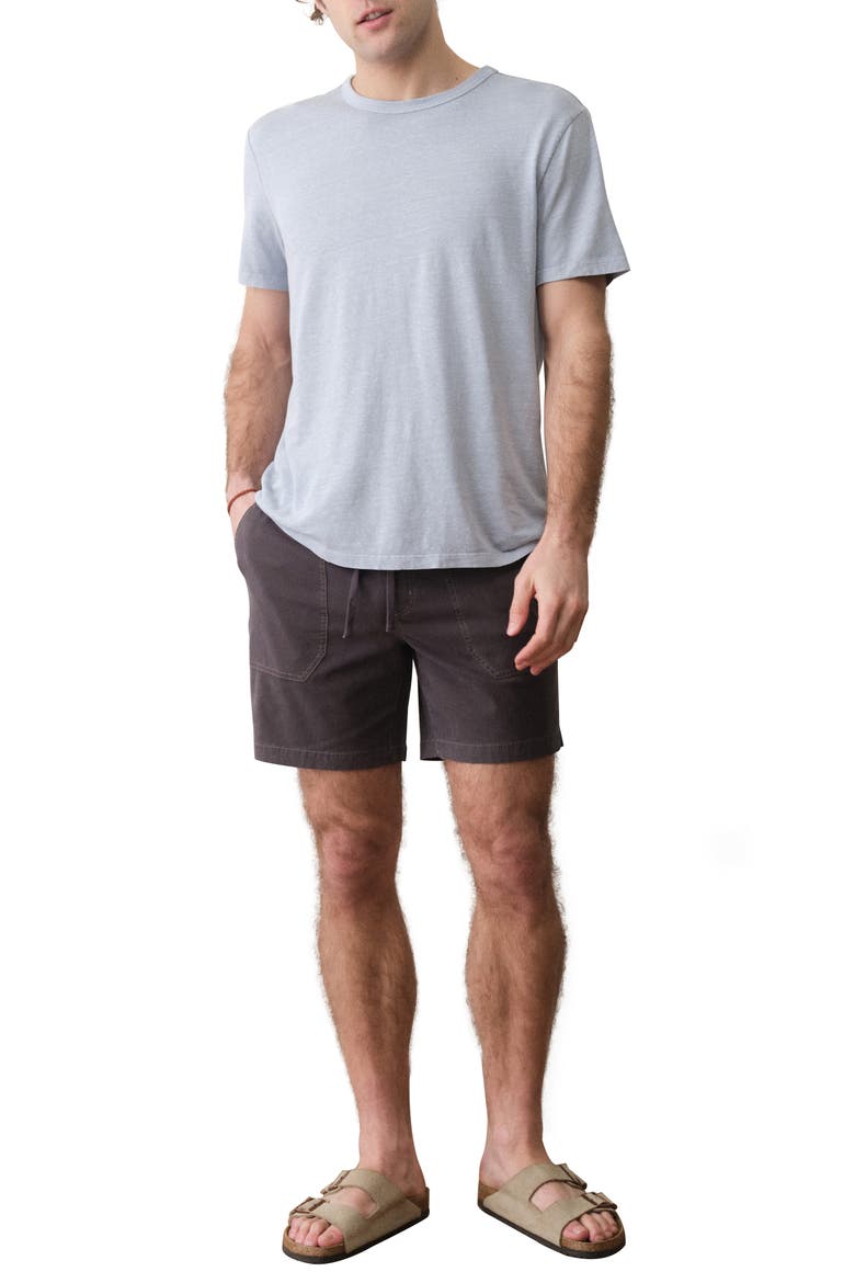 Relaxed Hemp & Cotton T-Shirt, Alternate, color, SOFT CHAMBRAY