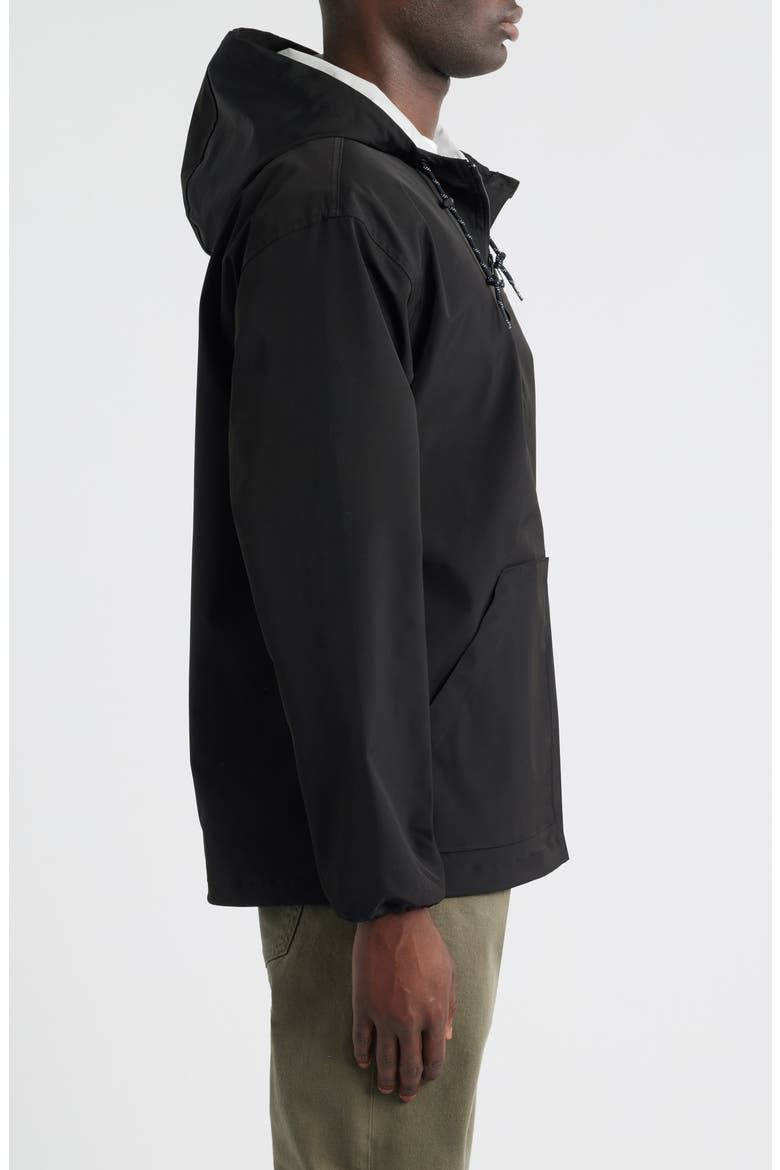 Port Water Repellent Windbreaker, Alternate, color, BLACK