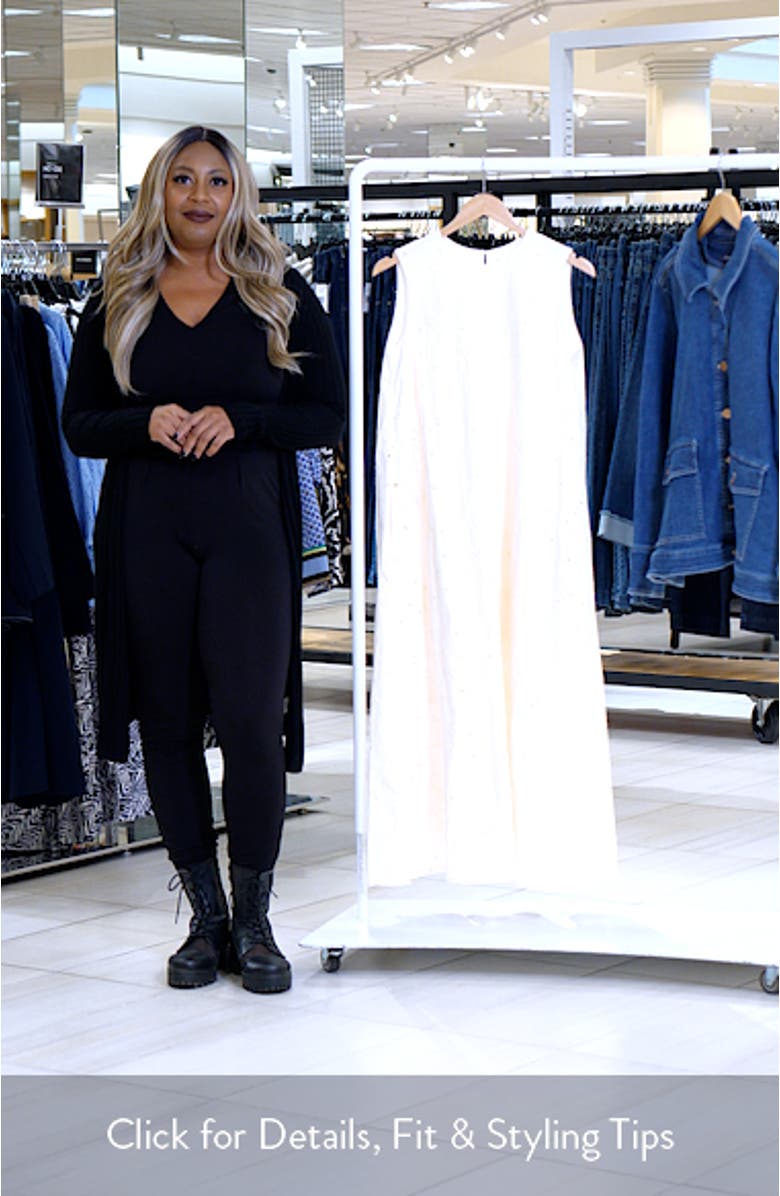 Alvariinsa Unikko Cotton Eyelet Maxi Dress, sales video thumbnail