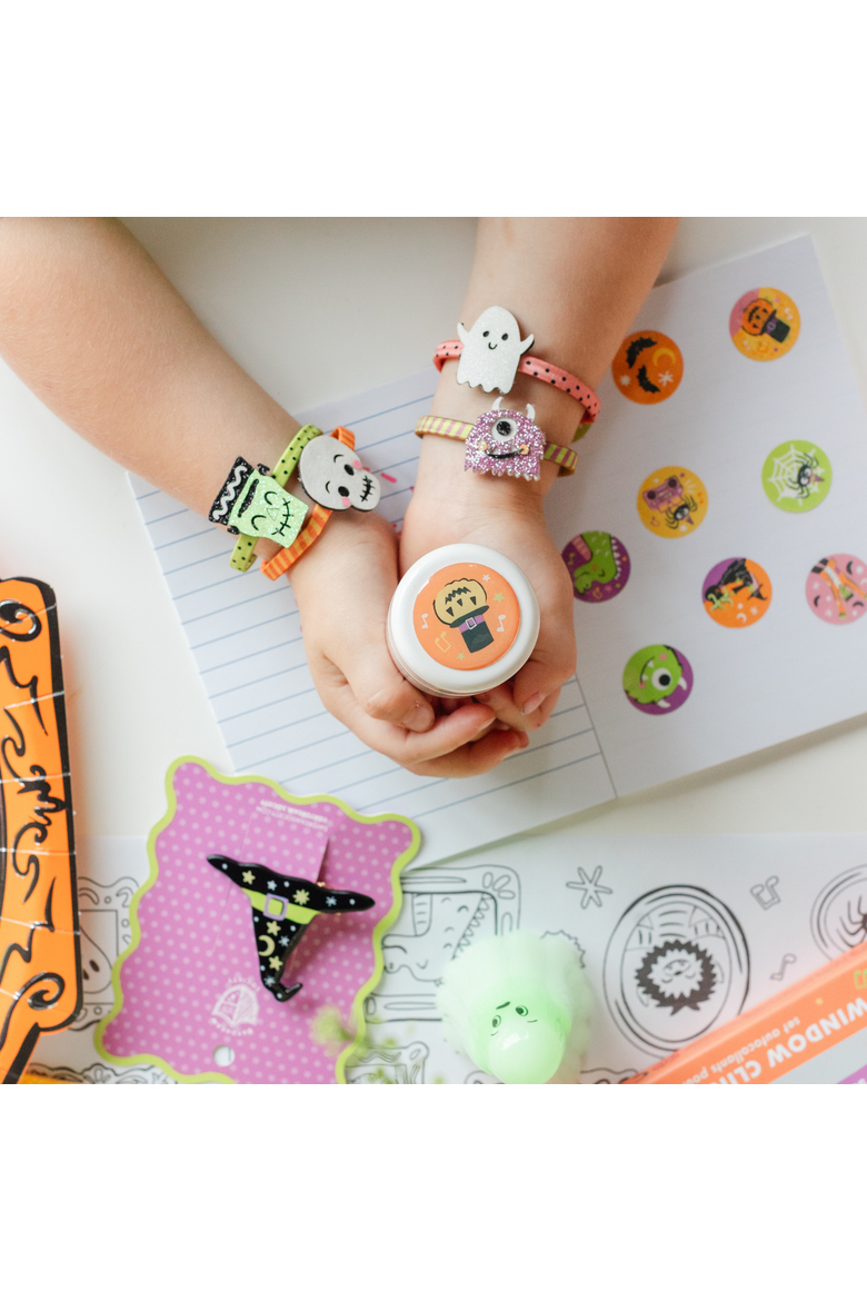 Monster Mash Monster Crew Embellished Halloween Hair Tie Set, Alternate, color, Assorted Pre-Pack