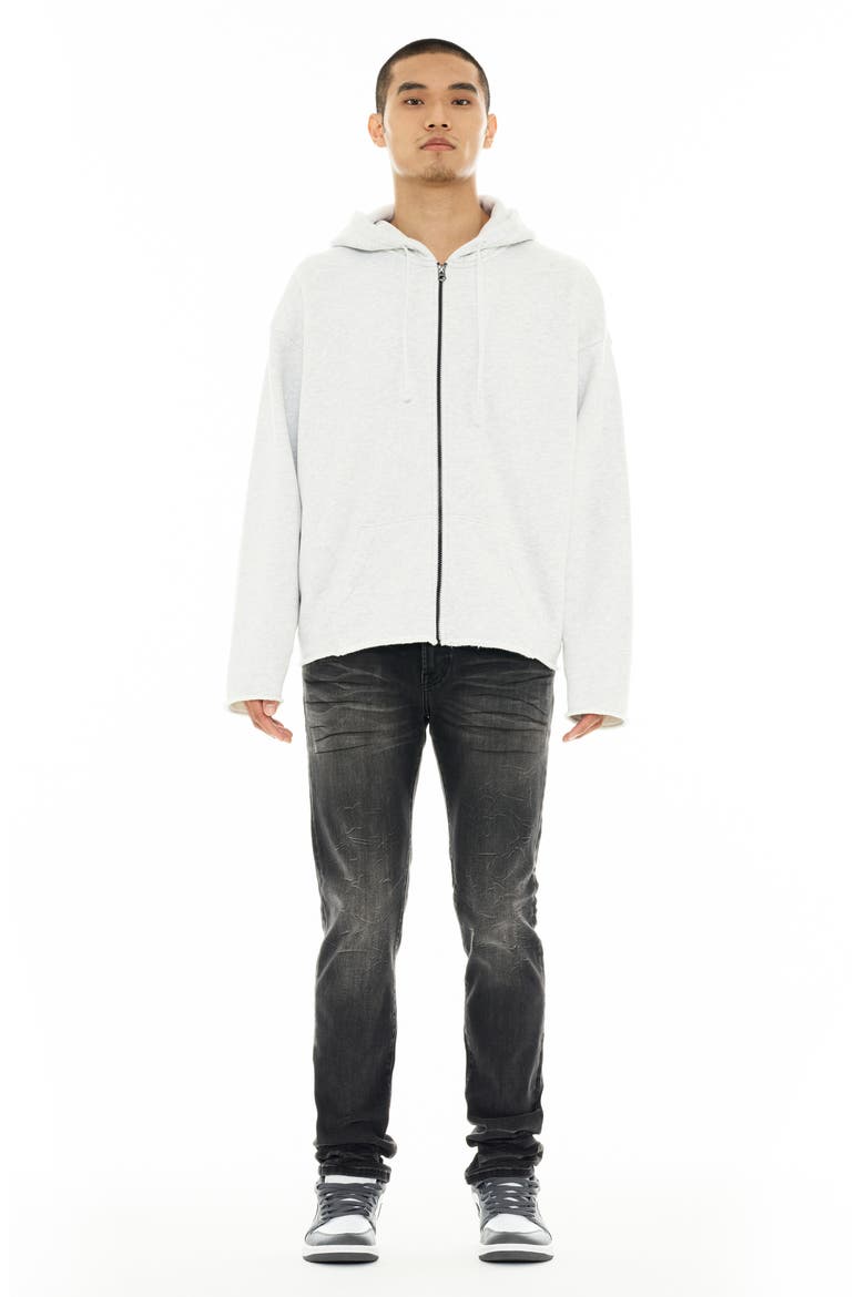 Rocker Slim Fit Jeans, Alternate, color, ASH