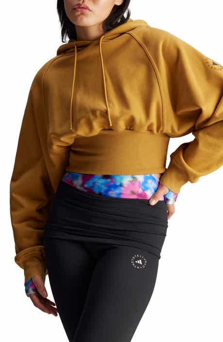 adidas by Stella McCartney Cropped French Terry Hoodie