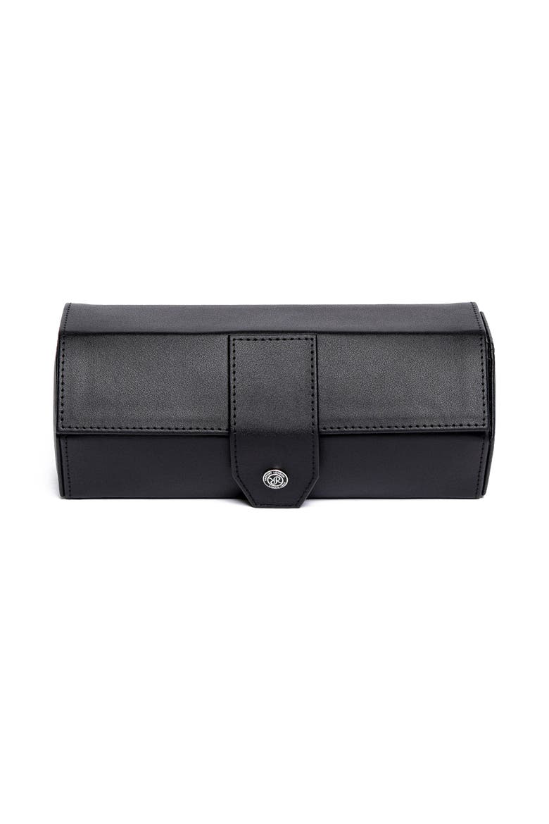 VANTAGE THREE WATCH ROLL, Main, color, Black