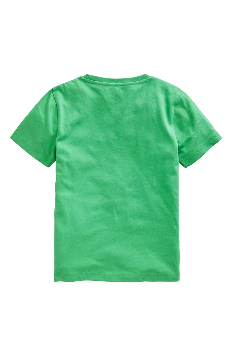 Mini Boden Kids' Otter Embroidered Cotton Graphic Shirt, Alternate, color,